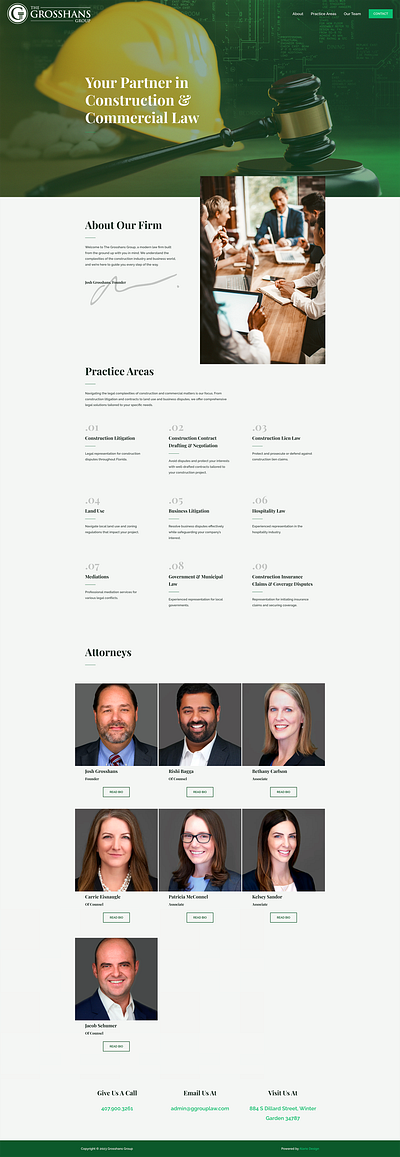 Law Firm Website agency alarie design branding design graphic design ui