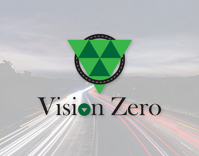 Vision Zero Logo branding design graphic design illustration logo logo design logos new design new logo road logo road safety logo safety logo ui v v logo