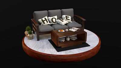 3D Furniture 3d 3d graphics 3ds max art artwork design graphic design illustration