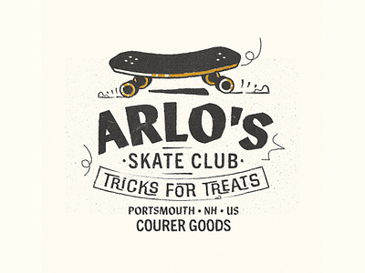 Arlo's Skate Club Illustration conceptual design design graphic design illustration merch typography