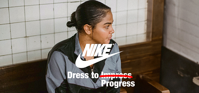 Nike: Dress To Progress animation campaign creative design design process graphic design logo nike