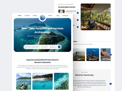 🧳Resort Homepage Website Design hotelwebsite resortwebsite tourismwebsite uiexploration uiuxdesign webdesign weeklychallenge