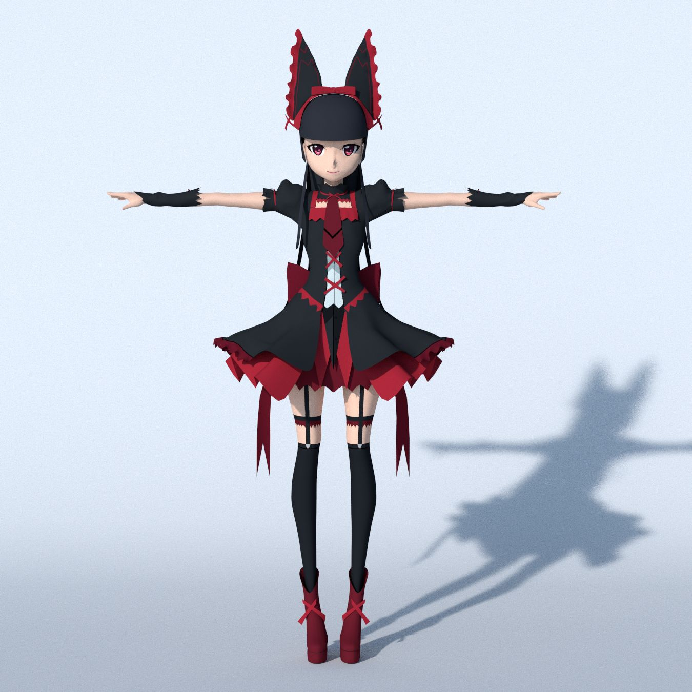 3D 2D Riging Anime Design by kelly avram08 on Dribbble