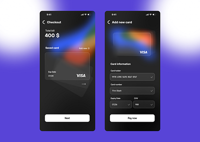 Credit Card Checkout daily ui design graphic design typography ui