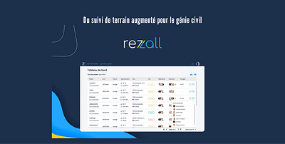 Rezall - Solution pour les professionnels du génie civil [2022] desktop experienceutilisateur graphql mobile productdesign reactjs saas ui userexperience ux uxdesigner