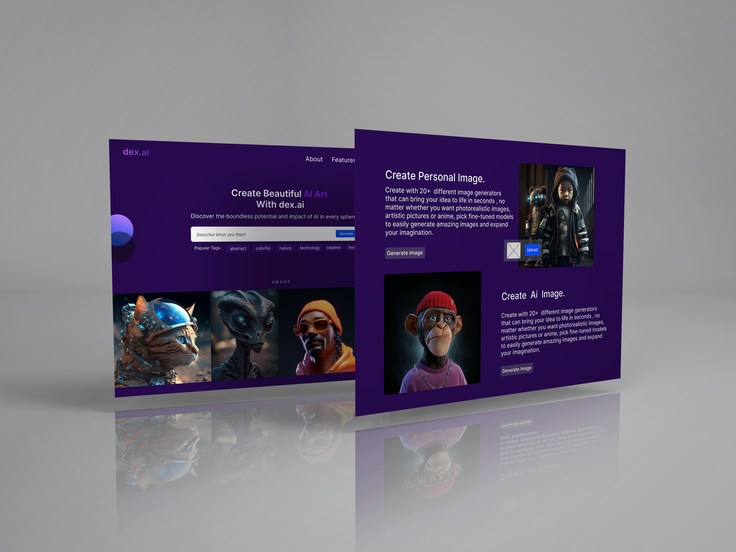 Ai Generator Ux/Ui app ui ux