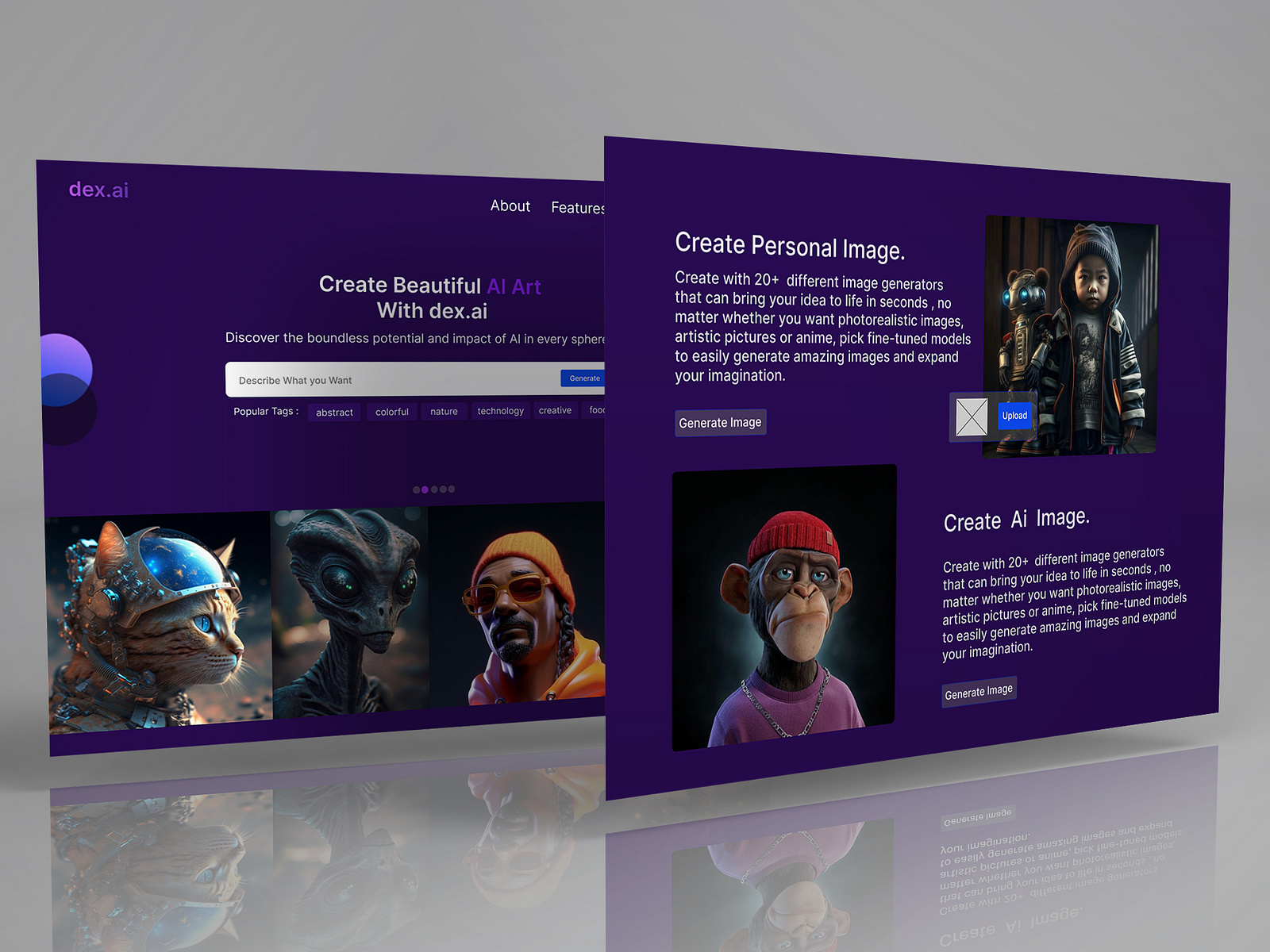 Ai Generator Ux/Ui by Marianna Samvellovna on Dribbble