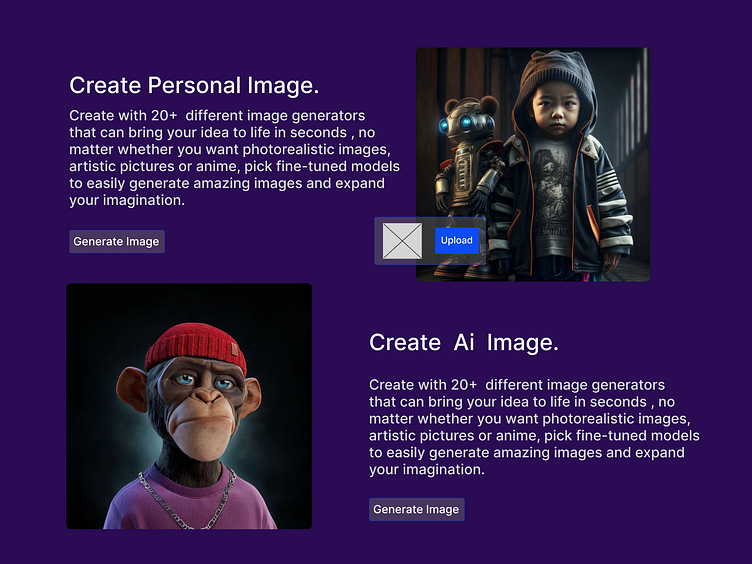Ai Generator Ux/Ui by Marianna Samvellovna on Dribbble