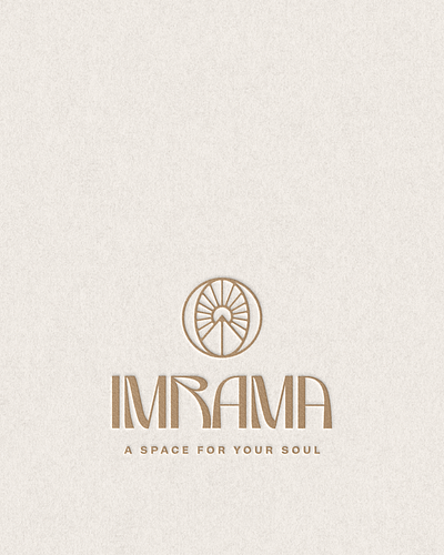 Imrama - A Wellness Studio branding design graphic design illustration logo typography