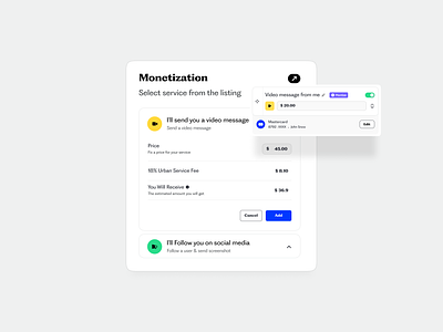 Feature branding card ui dashboard dashboard ui feature link share monetize payment setup product product design share link social app typography ui ui ux user experience ux web web app web app design