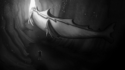 Depths environment fantasy art illustration photoshop illustration