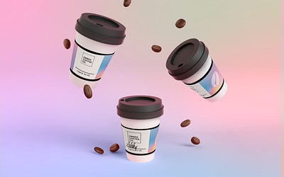 Ambee Coffee Co. Sleeve ambee barista branding cafe coffee coffeeshop ecofriendly graphic design sustainability