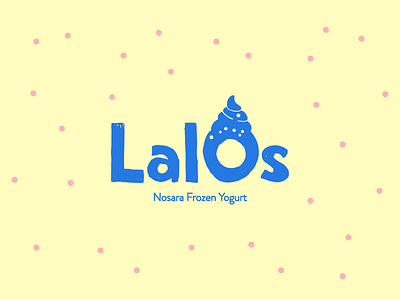 Lalo's frozen yogurt logo branding graphic design logo vector