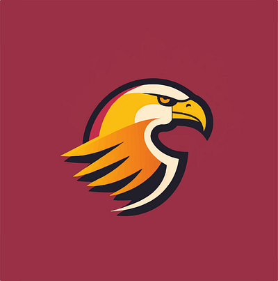Eagle Logo Design - Mascot 2d logo brand branding design graphic design illustration logo logo design minimal