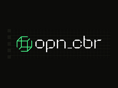 open cybernetics brand branding cube cybernetics design digital logo mark oc open symbol tech ui