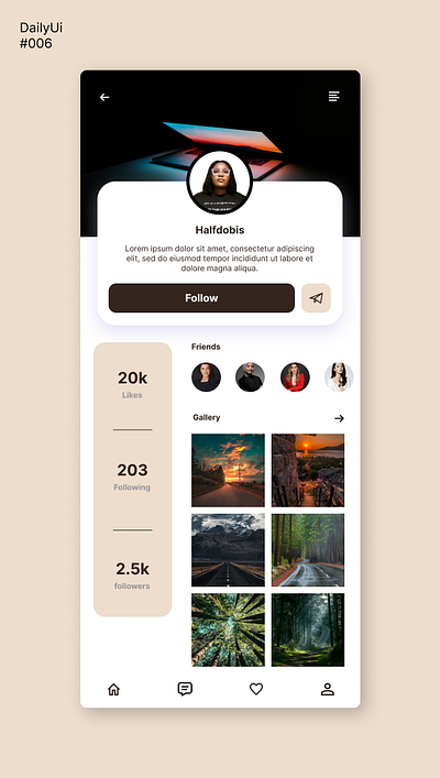 User-Profile ui