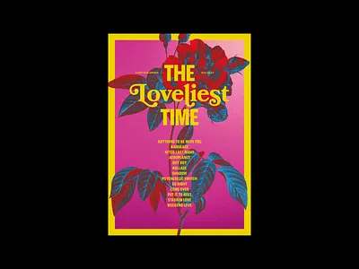 The Lovelieste Time branding cartaz design graphic design logo poster visual