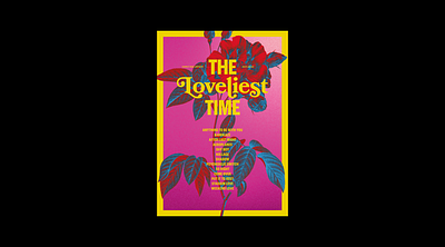 The Lovelieste Time branding cartaz design graphic design logo poster visual