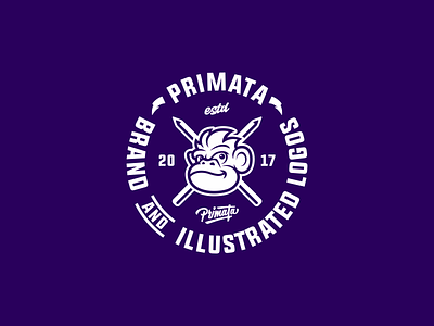 Seal Primata Design Studio branding design dribbble illustration logo mascot primata seal sportlogo stamp vector art vintage