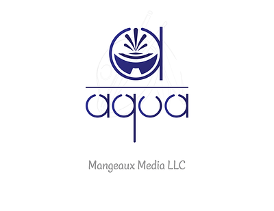 Aqua - Fountain design company branding design graphic design logo typography vector
