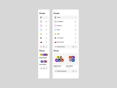 Sidebar Animation animation dashboard left bar menu navbar productivity sidebar to do list ui ux