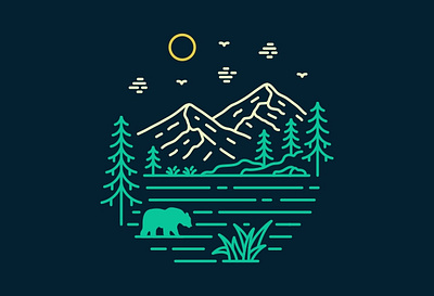 The Great Outdoors adventure animal bear camping destination everest grizzly hiking mountain national park nature outdoors summer summit tropical view wanderlust wild wildlife wyoming
