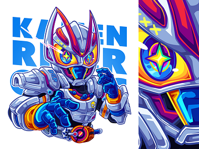 Kamen Rider Geats art cartoon characterdesign chibi colorfull digitalart digitaldrawing digitalillustration drawing fanart illustration kamenrider tokusatsu