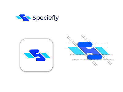 Latter S Logo | Payment method app logo | Speciefly Logo a b c d e f g h i j k l brand identity branding cajva creative fly i logo logo designer make payement modes de payement monogram payement s specie speciefly symbol terminal de payement type wordmark