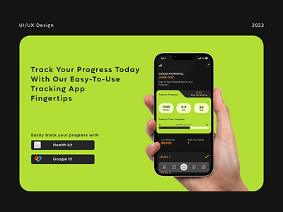 Step2earn - Fitness feet tracking mobile app app fitness ui
