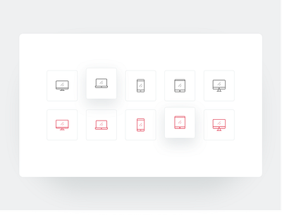 Device Icons connect device device icons digital laptop line icons mobile monitor tablet tv