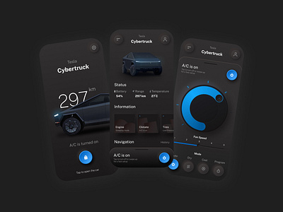 Tesla Futuristic design 3d 3d app 3d app design 3d design 3d ui app app design car app car app design design graphic design neumorphic neumorphic app neumorphic app design tesla ui