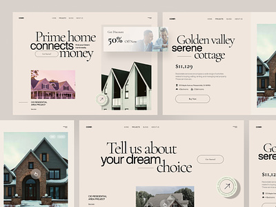 Exciting Real Estate Exploration v9 broker framer houseing interface investment landing page layout minimal product design real estate real estate agency real estate agent rental service typography ui ux visual web webflow website