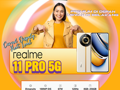 POST REALME 11 PRO 5G brand brand post design handphone illustration iphone iphone 14 logo nokia ui