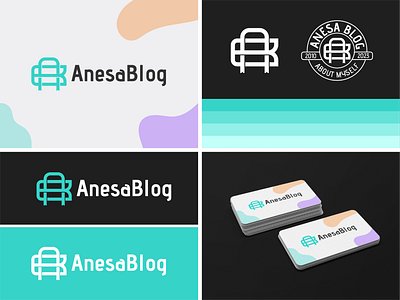 Anesa Blog, Blogging Logo 3dlogo abstractlogo anesablog blog blog logo blogging blogging logo blogging logo design blogging pashion bloging branding design brand brand identity branding branding logo brandingdesign illustration logo ui vector