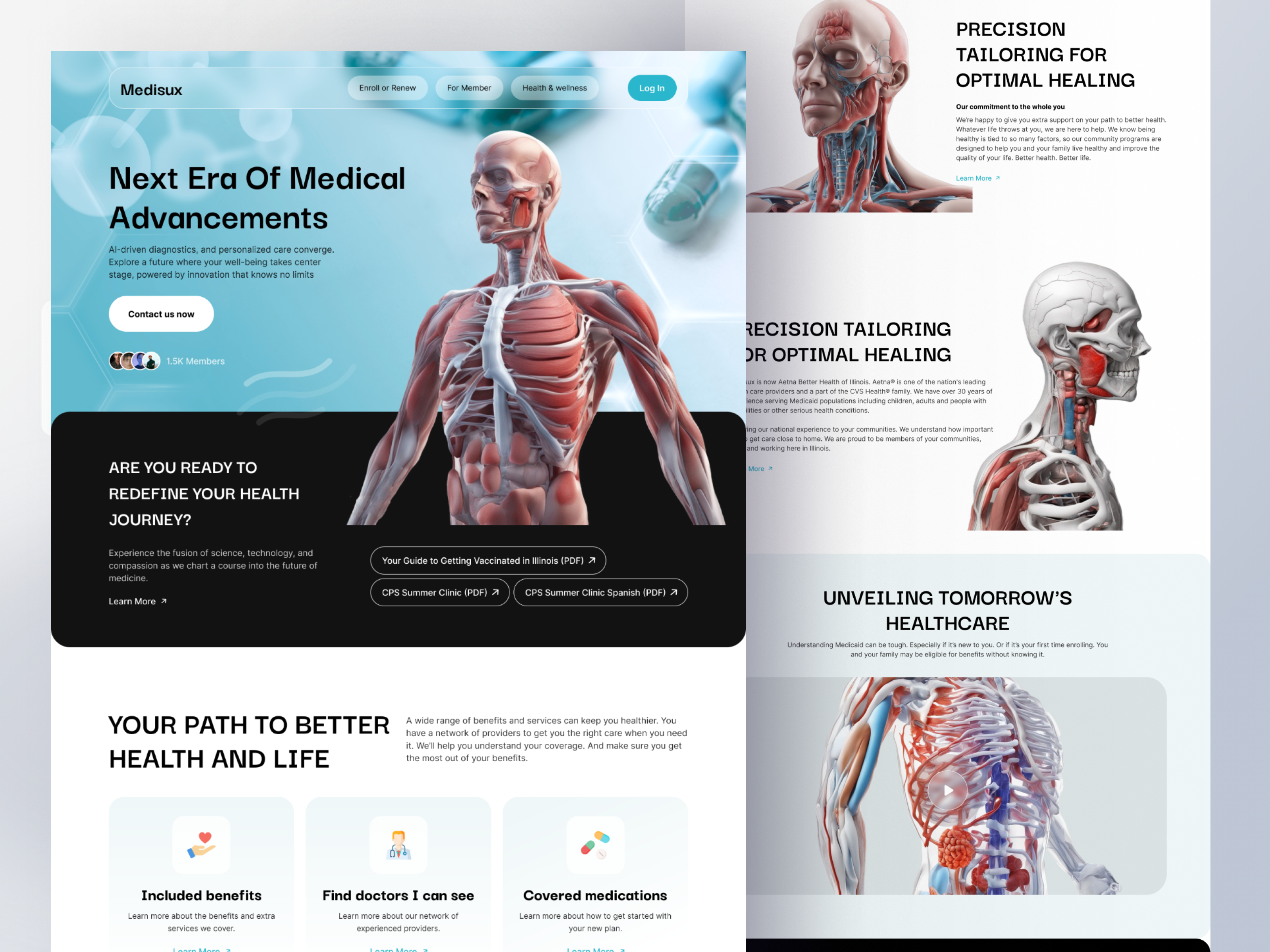Example of Landing Page Design