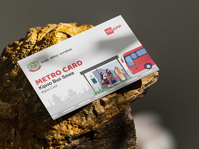 Metro Card branding design graphic design illustration