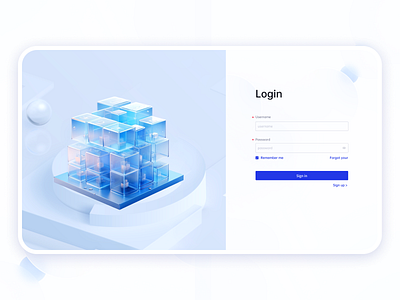 Login and registration interface design home page login ui