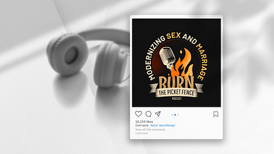 Podcast Cover Art art cover design graphic design logo podcast social media typography