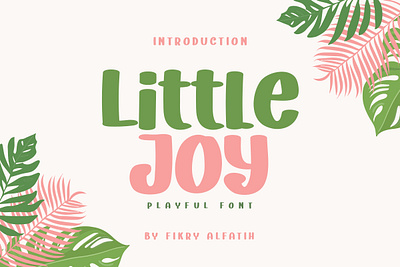 Little Joy - Playful Font serif font