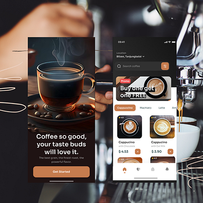 Coffee Order design ui