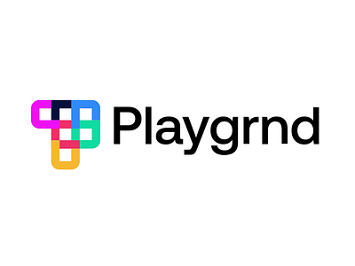 Playgrnd logo animation 2d animated logo bayejidmo branding logo animation logo type