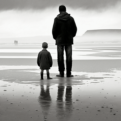 Father and Son Standing memories.