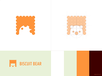 Biscuit Bear animation branding logo