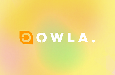 Owla branding design eye eye shape graphic design logo orange owla round yellow