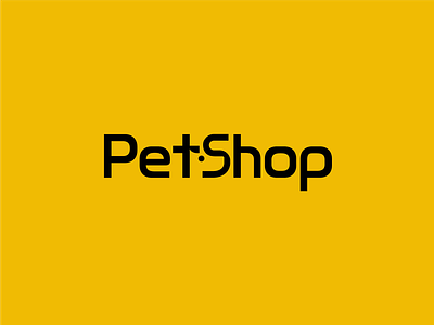 Pet Shop animal branding concept dog dog food double meaning ecommerce lettermark negative space online pet pet shop roxana niculescu shop simple wordmark