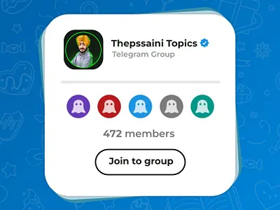 Telegram Group Widget 3d animation blue tick verification graphic design motion graphics telegram telegram design telegram dribbble telegram dribble telegram ideas telegram illustration telegram illustration widget telegram verified badge telegram widget thepssaini thepssaini telegram thepssaini topics ui