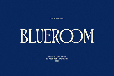 Blueroom Serif Font