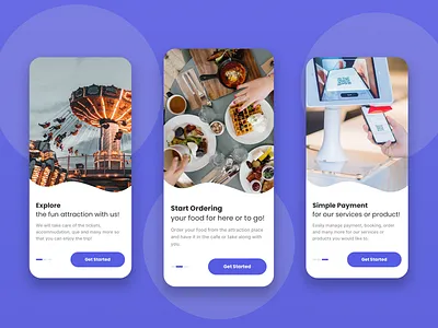 Onboarding Screen branding explore onboarding screen ui