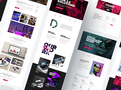 Digital Grind Webflow Website agency website branding design low code no code ui ux web webflow website