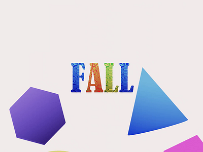 Falling Letters 3d 3d graphic animation blender design graphic design logo motion graphics simulation